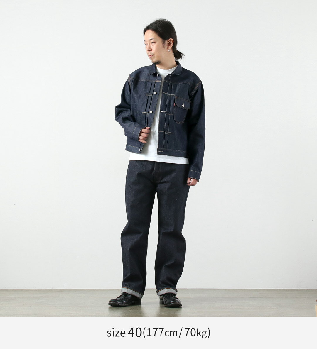 LEVI’S 1936年モデル 506XX 1stタイプ デニムジャケット 日本製 / メンズ LVC セルビッジ セル（3枚目）