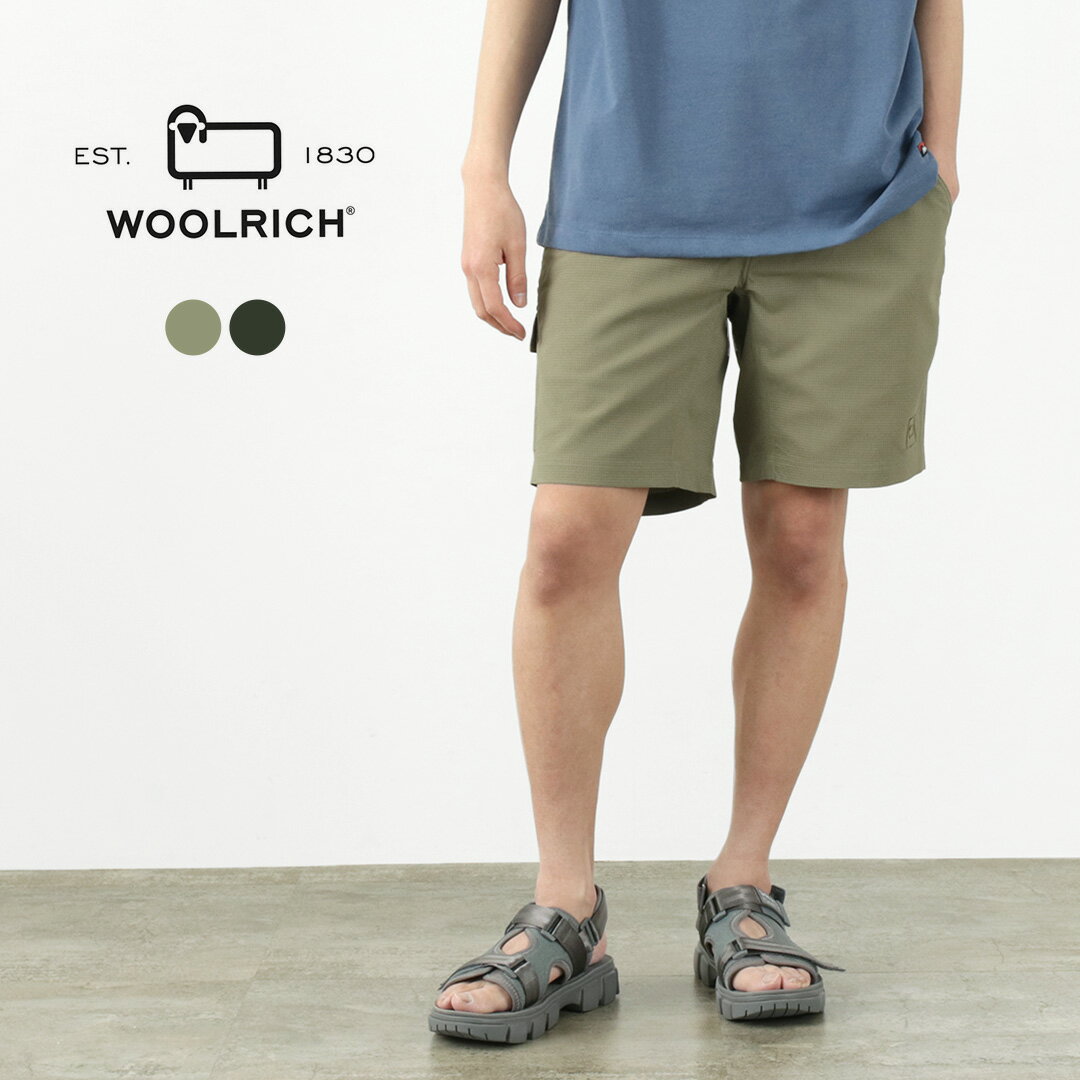 【10％OFFクーポン対象！6月11日01:59まで】WOOLRICH（ウールリッチ） トレック クールメッシュ ショーツ / イージーパンツ / トレッキングショーツ / ハーフパンツ / 撥水 通気 ストレッチ / メンズ / WJTR0016JP / TREK COOL MESH SHORTS