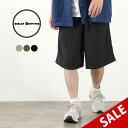 【50%OFF】BURLAP OUTFITTER(バーラップアウトフィッター) トラックジャム / メンズ ショートパンツ ウエストゴム 総ゴム イージーパンツ...
