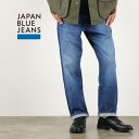 JAPAN BLUE JEANS（ジャパンブルージーンズ） J504 サークル ルーズ 12.5oz アフリカ綿セルヴィッチ ユーズドウォッシュ / メンズ デニム パンツ ボトムス