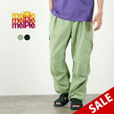 MELPLE（メイプル） バークレー カーゴパンツ リップストップナイロン / メンズ ミリタリー M65 撥水 軽量 日本製 Berkeley Cargo Pants