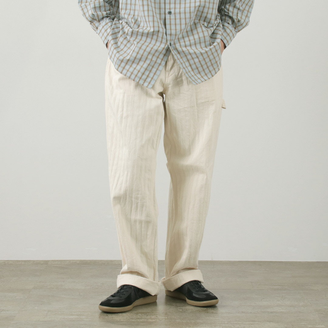 At Last&Co HBTワークパンツ 30 ホワイト At Last&Co HBTワークパンツ 30 ホワイト At Last&Co HBTワークパンツ