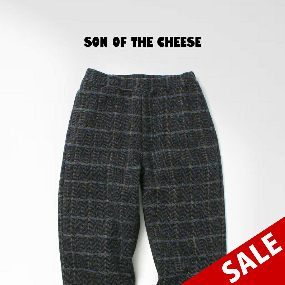 SON OF THE CHEESE（サノバチーズ） イージー チェックパンツ / イージーパンツ 総ゴム メンズ Easy Check Pant