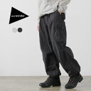 AND WANDER（アンドワンダー） オーバーサイズ カーゴパンツ / メンズ 大きめ ゆったり 春夏 撥水 アウトドア oversized cargo pants