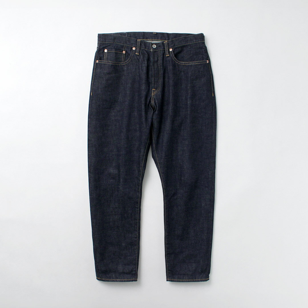 SANCA（サンカ） 15.5オンス デニムテーパード 5Pパンツ / セルヴィッチ ジーンズ メンズ 日本製 岡山 メンズ 15.5OZ DENIM 5P TAPERED FIT USED - Image 2