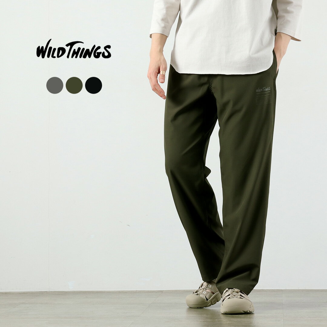 樂天商城 - WILDTHINGS（ワイルドシングス） モーション パンツ / メンズ ウエストゴム イージーパンツ ストレッチ UVカット