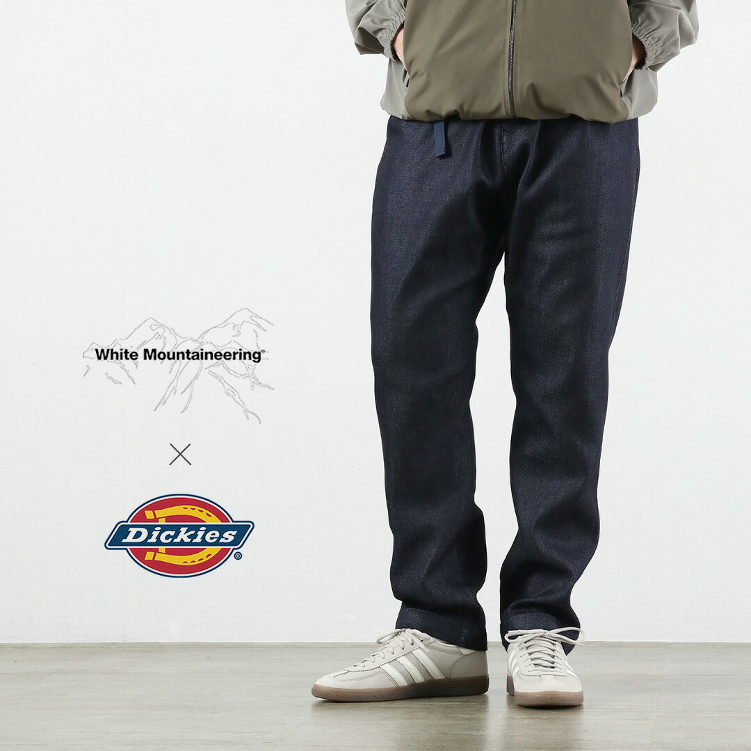 樂天商城 - WHITE MOUNTAINEERING（ホワイトマウンテニアリング） ディッキーズコラボ デニムテーパードパンツ イージーパンツ / メンズ ジーンズ