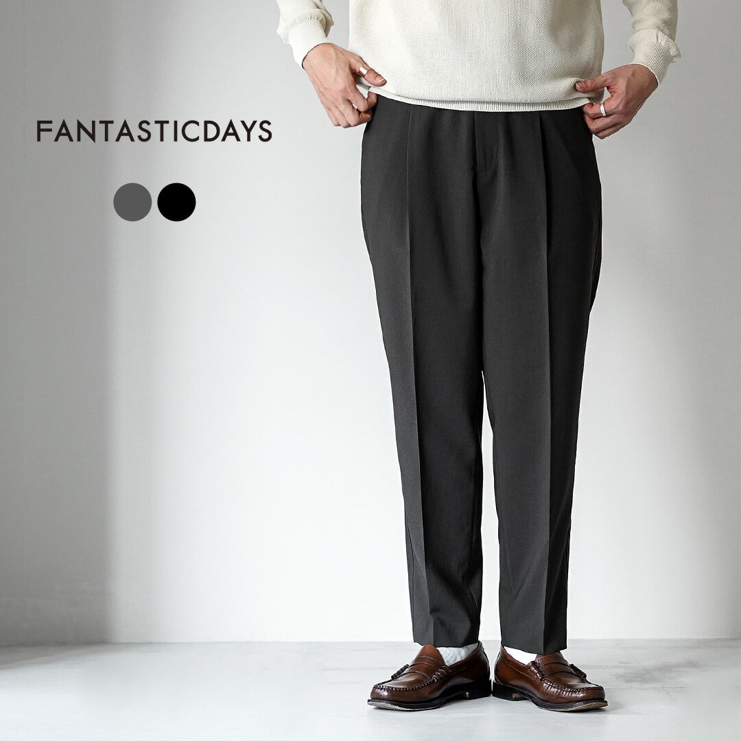 樂天商城 - FANTASTICDAYS（ファンタスティックデイズ） 1ピージースラックス リネンライクポリエステル 日本製 / メンズ