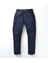 SANCA（サンカ） 15.5オンス デニム テーパード 5Pパンツ / メンズ / セルヴィッチ ジーンズ / 日本製 岡山 / 15.5oz DENIM TAPERD 5P PANTS