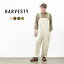 HARVESTYʥϡ٥ƥ С / Υ /  ǥ / ˥å /  / A12008 / OVERALLS / CHINO CLOTH GARMENT DYED