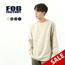 楽天ROCOCO attractive clothing【30％OFF】FOB FACTORY（FOBファクトリー） F3483 C/W スリーピングシャツ メンズ ゆったり ウール コットン 無地 日本製 C/W SLEEPING SHIRT【セール】