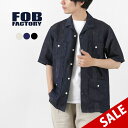 FOB FACTORYiFOBt@Ng[j F3491 L[oVc /  Y fjVc  { CUBA SHIRT