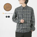 RE MADE IN TOKYO JAPAN（アールイー） クラフトウール チェック CPO ボタンダウンシャツ / メンズ トップス 長袖 日本製 Craft Wool Check CPO BD Shirt