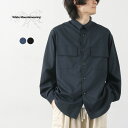 WHITE MOUNTAINEERINGizCg}EejAOj M[J[Vc / z ڐG⊴ UVJbg Lk Y  { REGULAR COLLAR SHIRT Repose Wear