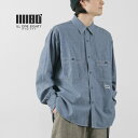 ILL ONE EIGHTY（イルワンエイティー） シャンブレー ワークシャツ / メンズ トップス 長袖 日本製 CHAMBRAY WORK SHIRT