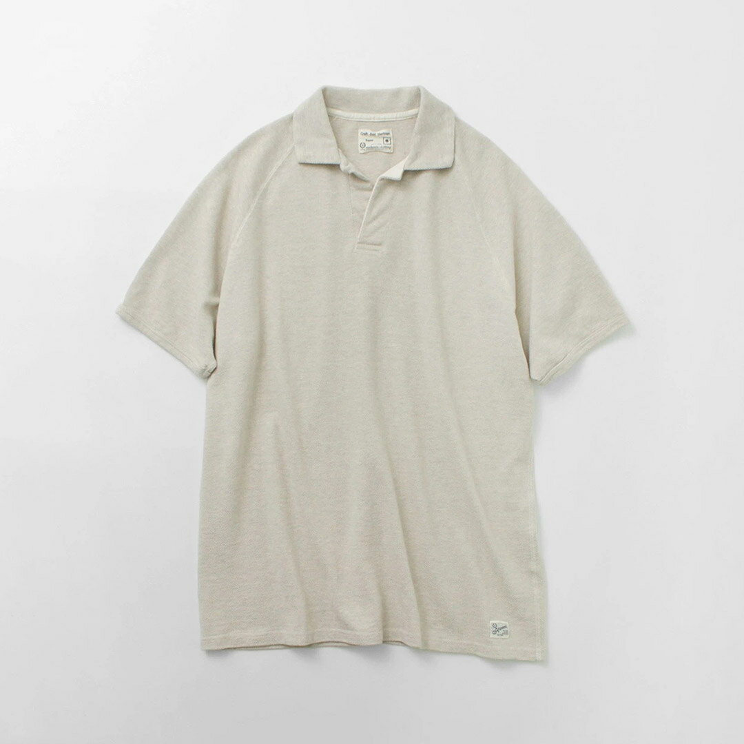 【10％OFFクーポン対象】KEPANI（ケパニ） カノコ スキッパーポロシャツ / メンズ ...