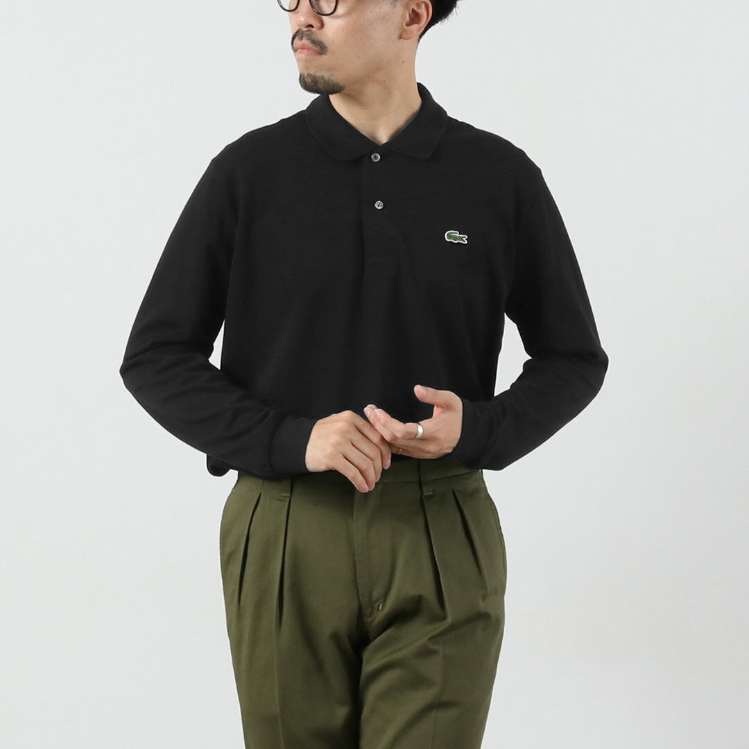 極美品 ラコステ 日本製 長袖ポロシャツ ネイビー 3 PH055P 極美品 ラコステ 日本製 長袖ポロシャツ ネイビー 3 PH055P - メルカリ