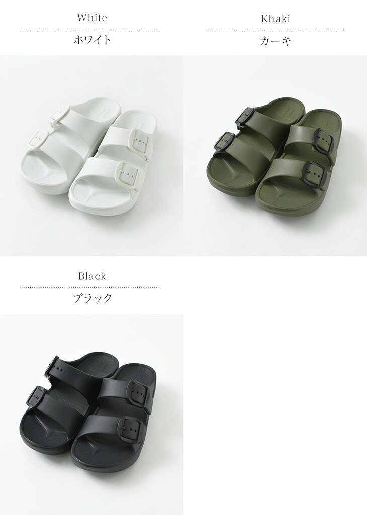 TELIC（テリック） W-バックル / リカバリーサンダル / メンズ レディース / シューズ / 快適 / フィット / リモートワーク / W-BUCKLE