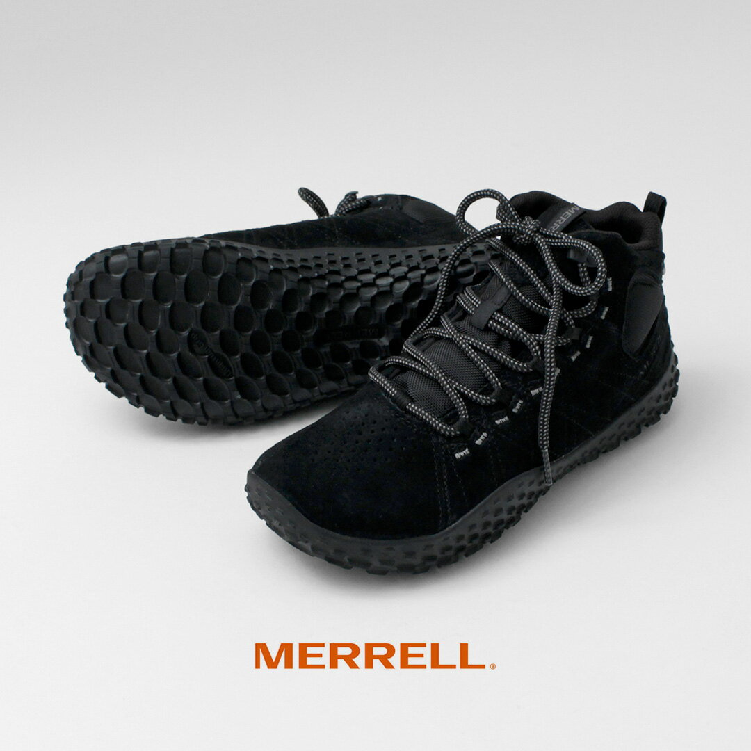 【50％OFF】MERRELL（メレル） ラプト ミッド ウォータープルーフ メンズ / メンズ シューズ ベアフット ハイキングシューズ 透湿 防水 靴 WRAPT MID WATERPROOF【セール】