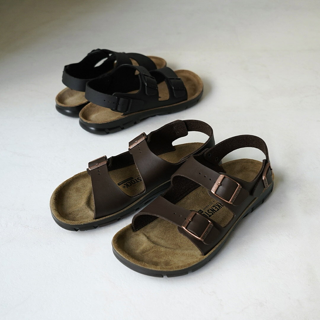BIRKENSTOCK（ビルケンシュトック） カノ / メンズ サンダル ビルコフロー レザー ...