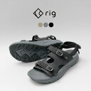【4時間限定15%OFFクーポン対象】RIG FOOTWEAR(リグ フットウエア) クルカ2.0 サンダル / メンズ スポーツサンダル ストラップサンダル アウトドア レジャー kuruka2.0