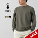 MOC TiNeB[j eZXgb` N[lbNXEFbg / Y OX[u  vI[o[ { TENCEL STRETCH FLEECE CREW NECK SWEAT PO