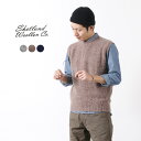 y30OFFzSHETLAND WOOLLEN COiVFbghE[R[j v[ VM[hbO jbg xXg / N[lbN / CMX / PLAIN SHAGGY DOG CREW NECK VESTyZ[z