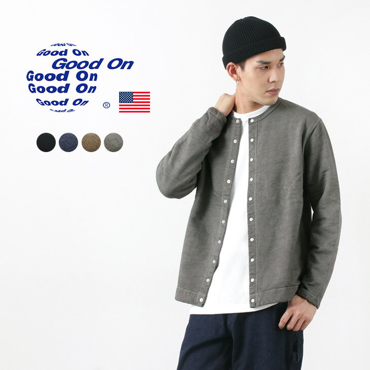 GOOD ONʥåɥ  롼 å ǥ / ̵ / ԥȥ / ꥫ /  / GOBW1711 / MENS CREW SWEAT CARDIGAN