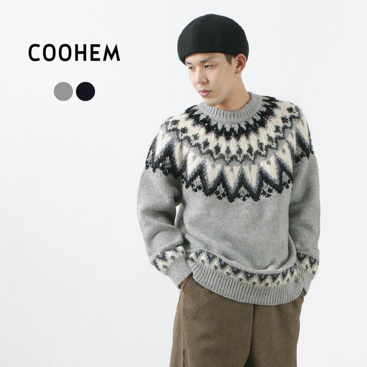 コーヘン coohem 1 S ウール グラデーション セーター タートル ニット 代引無料 Coohem セーター コート ニット コーヘン その他