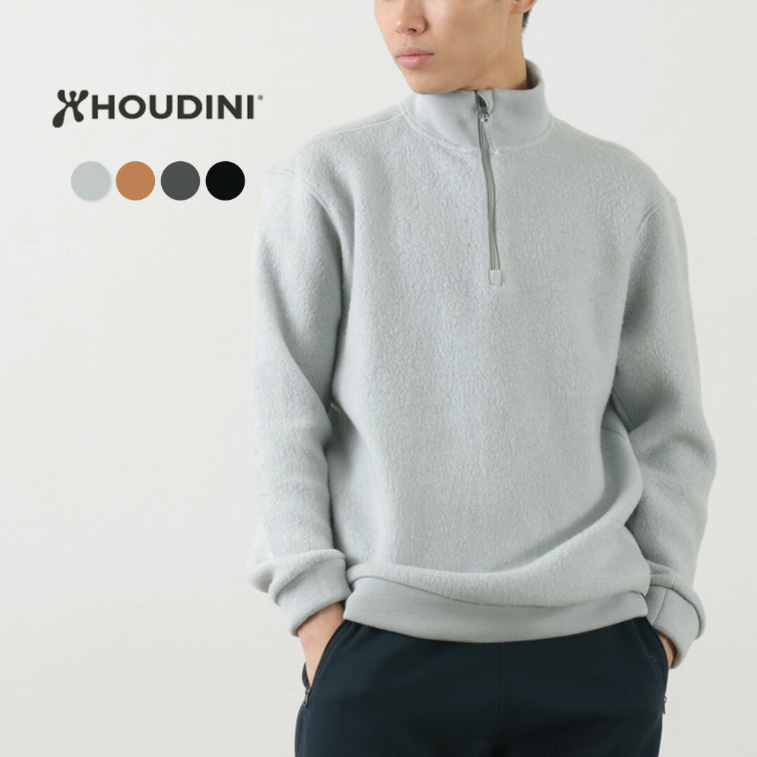 HOUDINI（フーディニ） M′s アルトハーフジップ / メンズ トップス フリース トレーナー メリノウール 無地 M′s Alto Half Zip