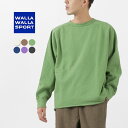 楽天ROCOCO attractive clothingWALLA WALLA SPORT（ワラワラスポーツ） 13oz クルースウェット / トレーナー メンズ レディース ユニセックス ラグラン コットン 綿100％ 日本製 13oz CREW SWEAT SHIRT