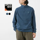 SPRAY WAYiXvCEFCj TeBAS n[t Wbv / Y fB[X t[X  y SANTIAGO HALF-ZIP