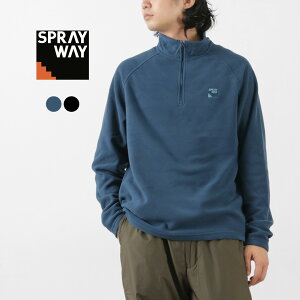 SPRAY WAY（スプレイウェイ） サンティアゴ ハーフ ジップ / メンズ レディース フリース 速乾 軽量 SANTIAGO HALF-ZIP