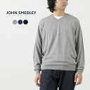 ジョンスメドレー JOHN SMEDLEY（ジョンスメドレー） メリノウール 30ゲージ Vネック ニット MODERN FIT / モダンフィット sweater ハイゲージ