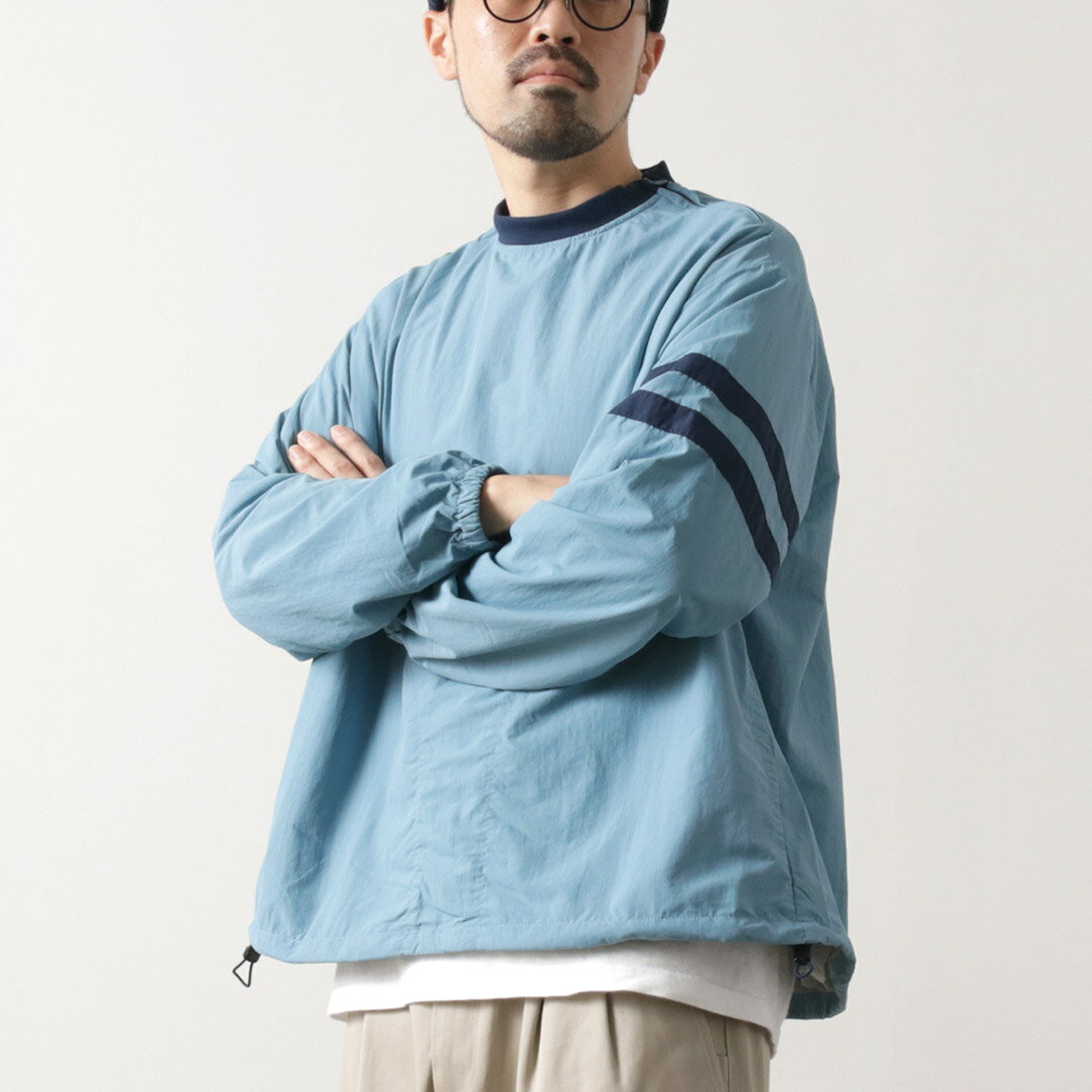 楽天市場】プルオーバー ナイロン（カラーブルー）（メンズ