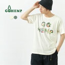 楽天ROCOCO attractive clothing【30％OFF】GOHEMP（ゴーヘンプ） ベジ＆ハーブ ロゴ ベーシック ショートスリーブ Tシャツ / メンズ / 半袖 / プリントTシャツ / クルーネック / ヘンプ コットン / GHC4200GH6【セール】