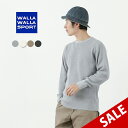 楽天ROCOCO attractive clothing【30％OFF】WALLA WALLA SPORT（ワラワラスポーツ） ロングテール サーマル クルー メンズ レディース ユニセックス ロンT トレーナー 長袖 LONG TAIL THERMAL CREW【セール】