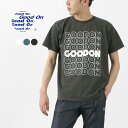 GOOD ON（グッドオン） GO SQUARE LOGO ショートスリーブ Tシャツ / メンズ レディース / 半袖 / ピグメント染め / プリント / ロゴ / 日本製 / OLSS1207P / GO SQUARE LOGO S/S TEE / es1