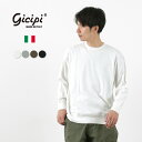 ジチピ Tシャツ メンズ GICIPI(ジチピ） RAZZA ラーッツァ クルーネック ロングスリーブ カットソー / Tシャツ ロンT 長袖 無地 綿 イタリア製 メンズ RAZZA C/Neck L/S