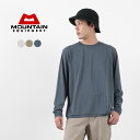 MOUNTAIN EQUIPMENTi}EeCNBbvgj OX[u u TVc / Y gbvX Jbg\[ T  z  n LONG SLEEVED RIB TEE