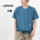 ＋phenix（プラスフェニックス） テクノロジー37.5 Tシャツ / メンズ 半袖 クルーネック 防臭 Technology 37.5 Tee