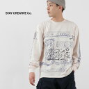 STAY CREATIVE Co.iXeCNGCeBuj rO N[`[Y OX[u TVc / Y  T vg  EBAEuCN Living Creatures Long Sleeve Tee