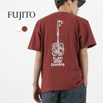 【期間限定30％OFF】FUJITO（フジト） ショートスリーブ Tシャツ unleash / メンズ カットソー 半袖 プリント グラフィック コットン / pickt【セール】 / es1