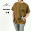 REMI RELIEF × BRIEFING(レミレリーフ × ブリーフィング) コラボ 天竺 ポケット Tシャツ / ゆったり ワイド / 半袖 / ダブルネーム / メンズ / 日本製 / RN20269183 クリスマス プレゼント ギフト 10,780円