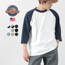 GOODWEARiObhEFAj 7 OTVc / Y fB[X / x[X{[T / N[lbN / n / wr[IX  / AJ / 3/4 RAGLAN TEE