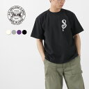 【4時間限定15%OFFクーポン対象!】A.G.SPALDING&BROS(A.G.スポルディング&ブロス) 14/天竺 フェルトレター ショートスリーブ Tシ...
