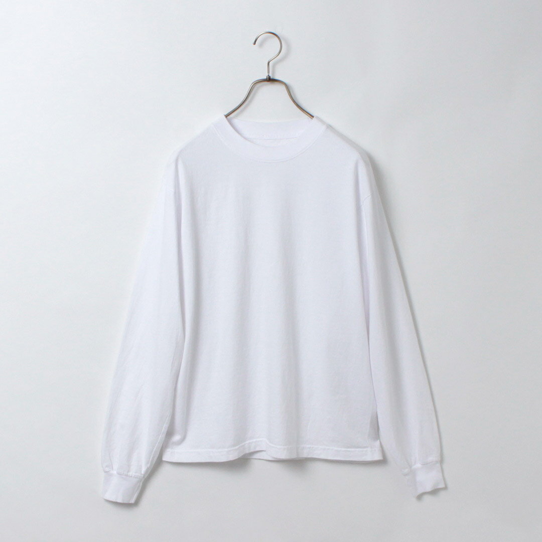 【10％OFFクーポン対象】MINE（マイン） ロングスリーブTシャツ / メンズ トップス 長袖 無地 アメリカ製 LS/Black Label