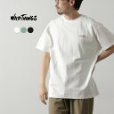 【4時間限定15%OFFクーポン対象!】WILDTHINGS(ワイルドシングス) アーカイブTシャツ ワイルドキャット / バックプリント メンズ 半袖 綿 ク...