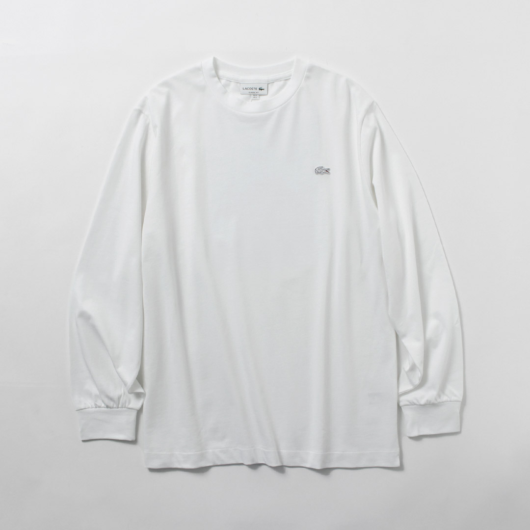 【30％OFF】LACOSTE（ラコステ） ベーシック ロングスリーブTシャツ / メンズ トップス ロンT カットソー 長袖 クロックエンブレム【セール】