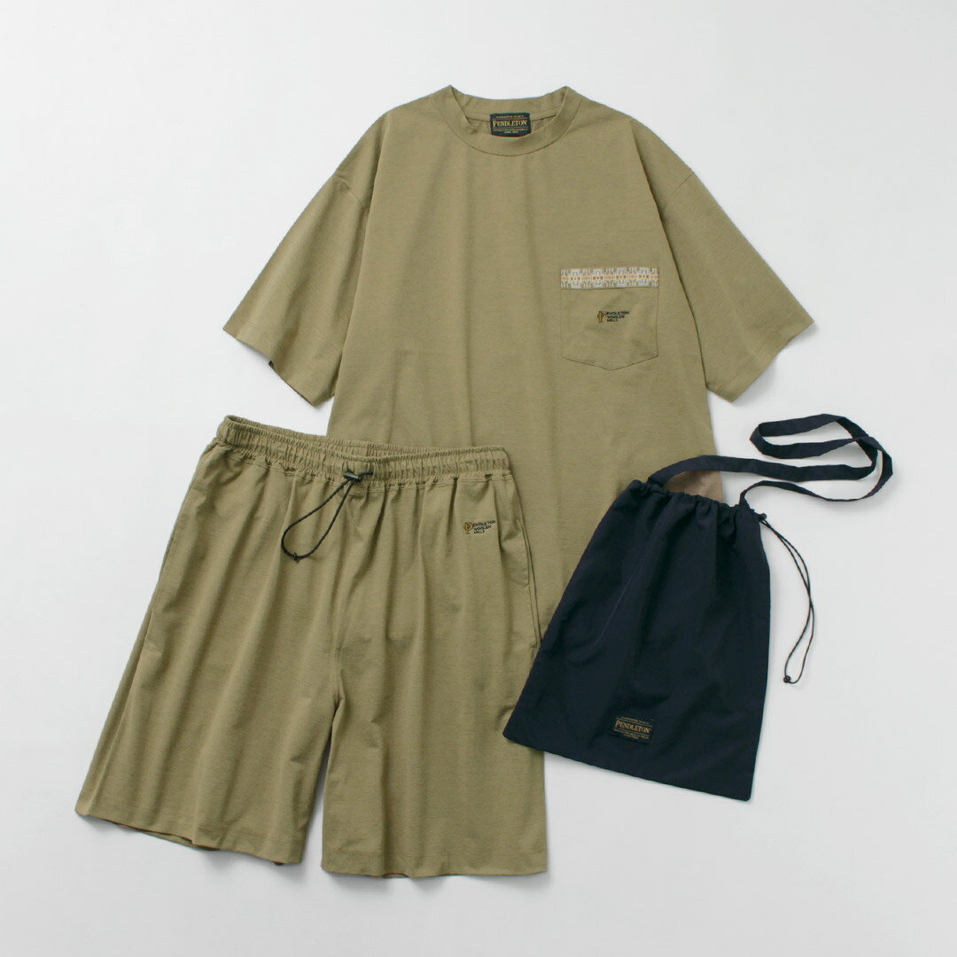 PENDLETON（ペンドルトン） トップス＆ショーツ SET / セットアップ メンズ 半袖 T...